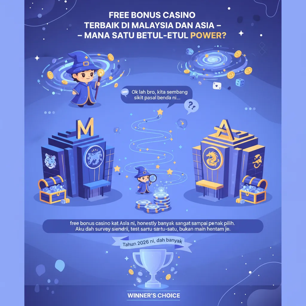 Free bonus casino terbaik di Malaysia dan Asia