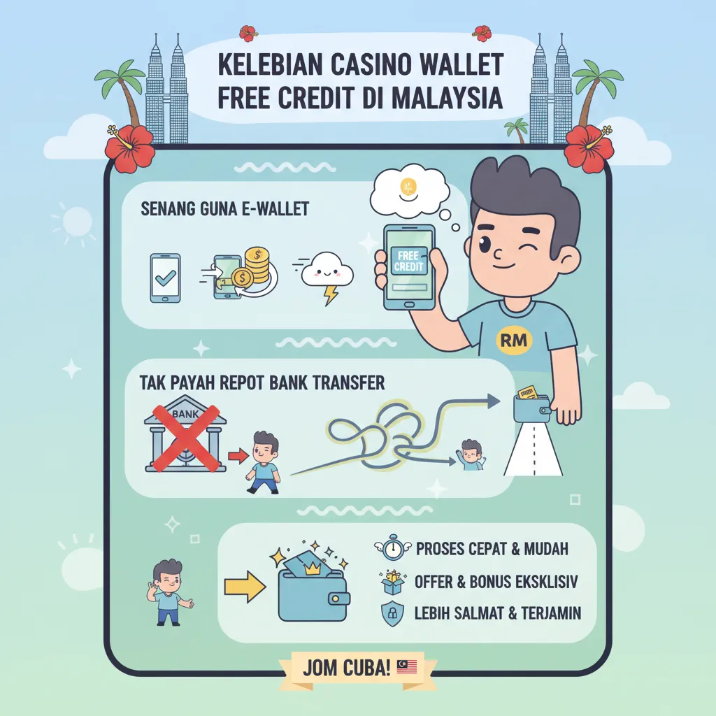 Kelebihan Casino Wallet Free Credit di Malaysia