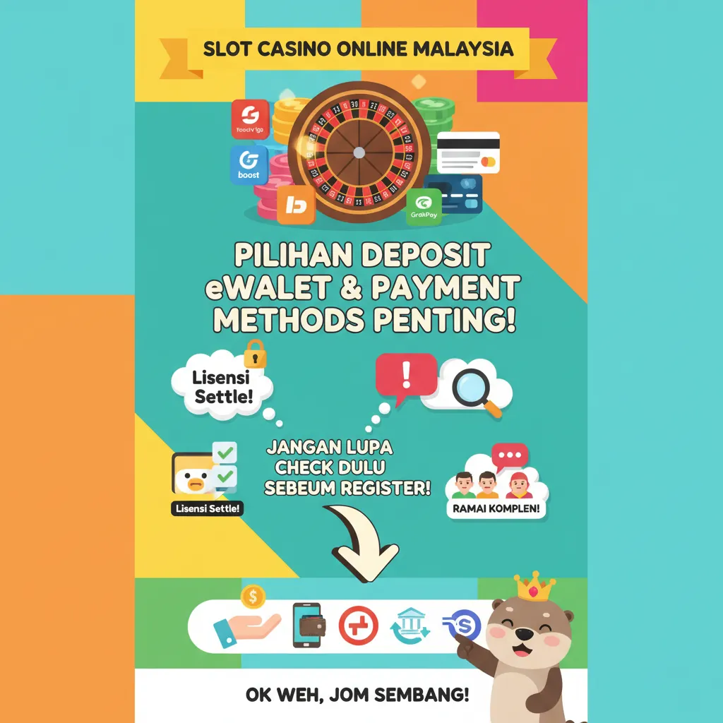 Pilihan Deposit eWallet dan Payment Methods