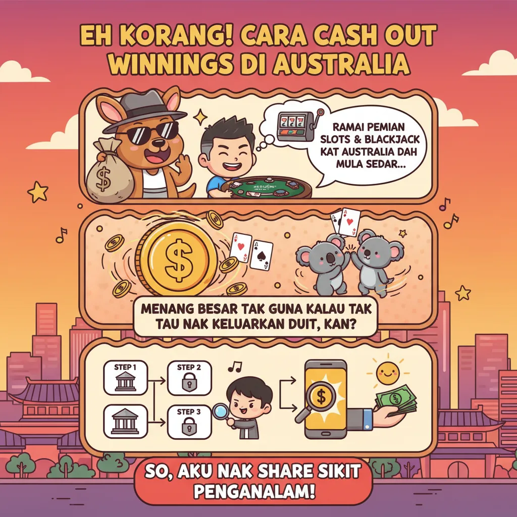 Cara cash out winnings di Australia
